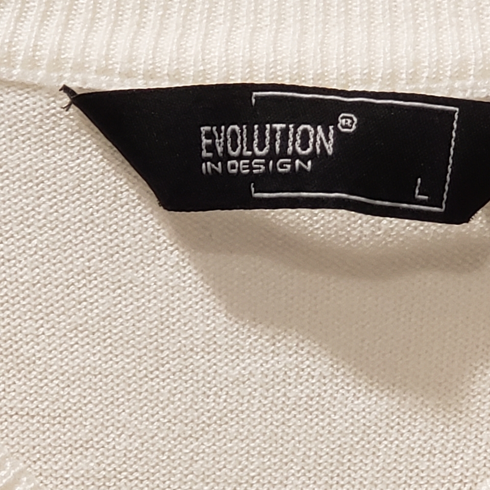 Evolution In Design V neck sweater - Picture 3 of 5